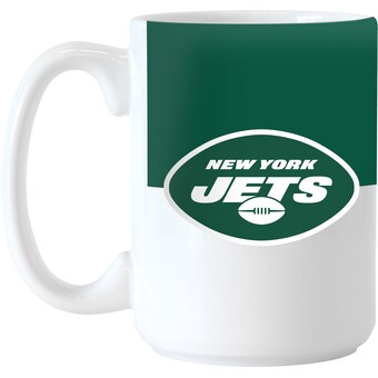 New York Jets 15oz. Colorblock Mug