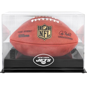 New York Jets Fanatics Authentic Black Base Football Display Case