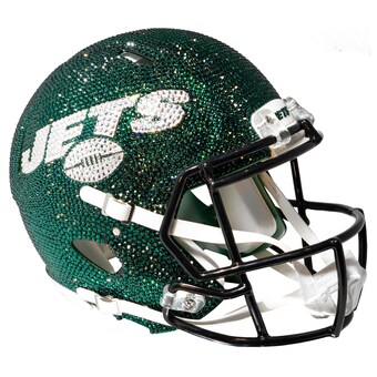 New York Jets Swarovski Crystal Large Football Helmet