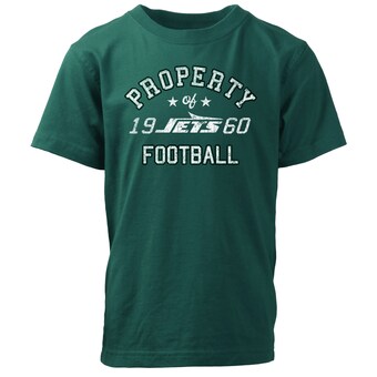 Preschool New York Jets  Wes & Willy Green Property Of T-Shirt