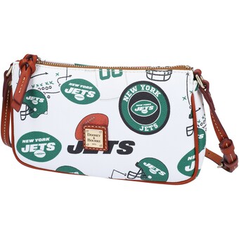 Women's New York Jets Dooney & Bourke Gameday Lexi Crossbody with Small Coin Case