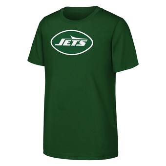 Youth New York Jets  Green Primary Logo T-Shirt