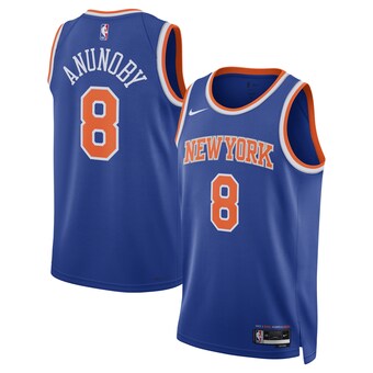 OG Anunoby New York Knicks Nike Unisex Swingman Jersey - Icon Edition - Blue