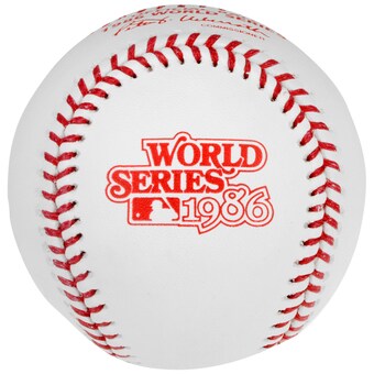 1986 MLB World Series Baseball