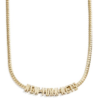 New York Mets BaubleBar Curb Necklace