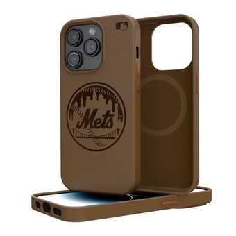 New York Mets Brown iPhone Magnetic Bump Case