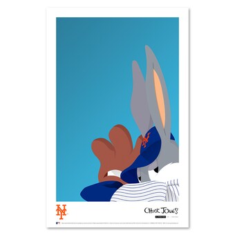 New York Mets Bugs Bunny 11'' x 17'' Art Poster