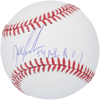 Autographed New York Mets Dwight Gooden Fanatics Authentic Baseball 84 ROY Inscription