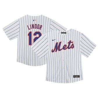 Infant New York Mets Francisco Lindor Nike White  Game Jersey