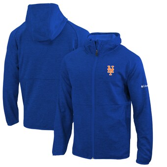 Men's New York Mets  Columbia Royal Omni-Wick It's Time Full-Zip Jacket