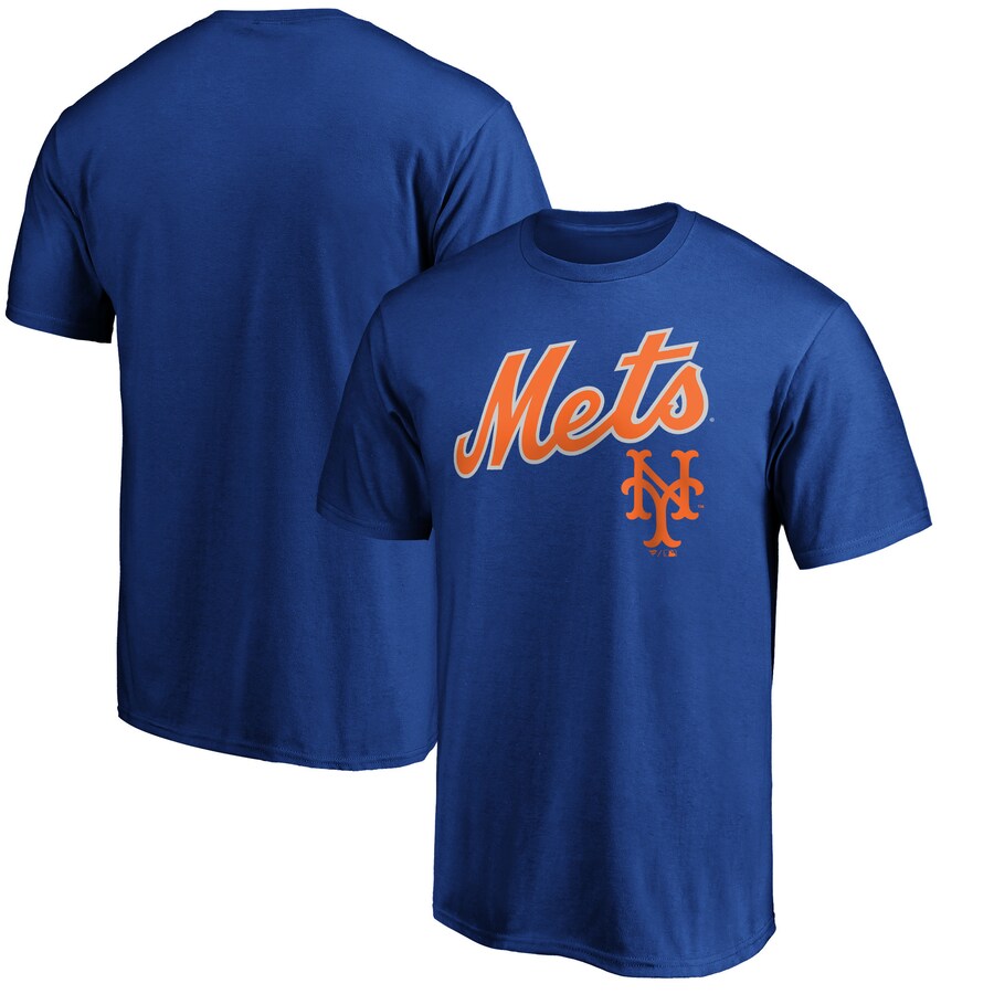 Men's New York Mets Fanatics Royal Cooperstown Collection Wahconah Team T-Shirt