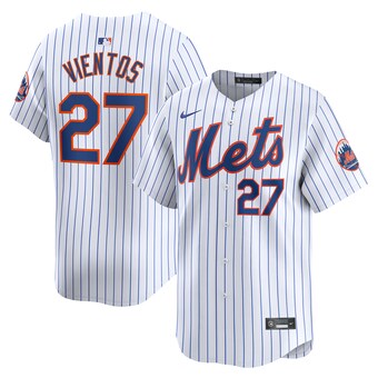 Men's New York Mets Mark Vientos Nike White Home Limited Player Jersey