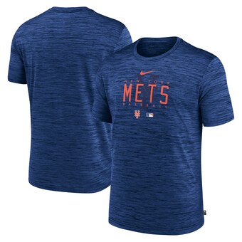 Men's New York Mets Nike Royal Authentic Collection Velocity Performance Practice T-Shirt