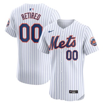 Men's New York Mets Nike White Home Elite Pick-A-Player Retired Roster Jersey