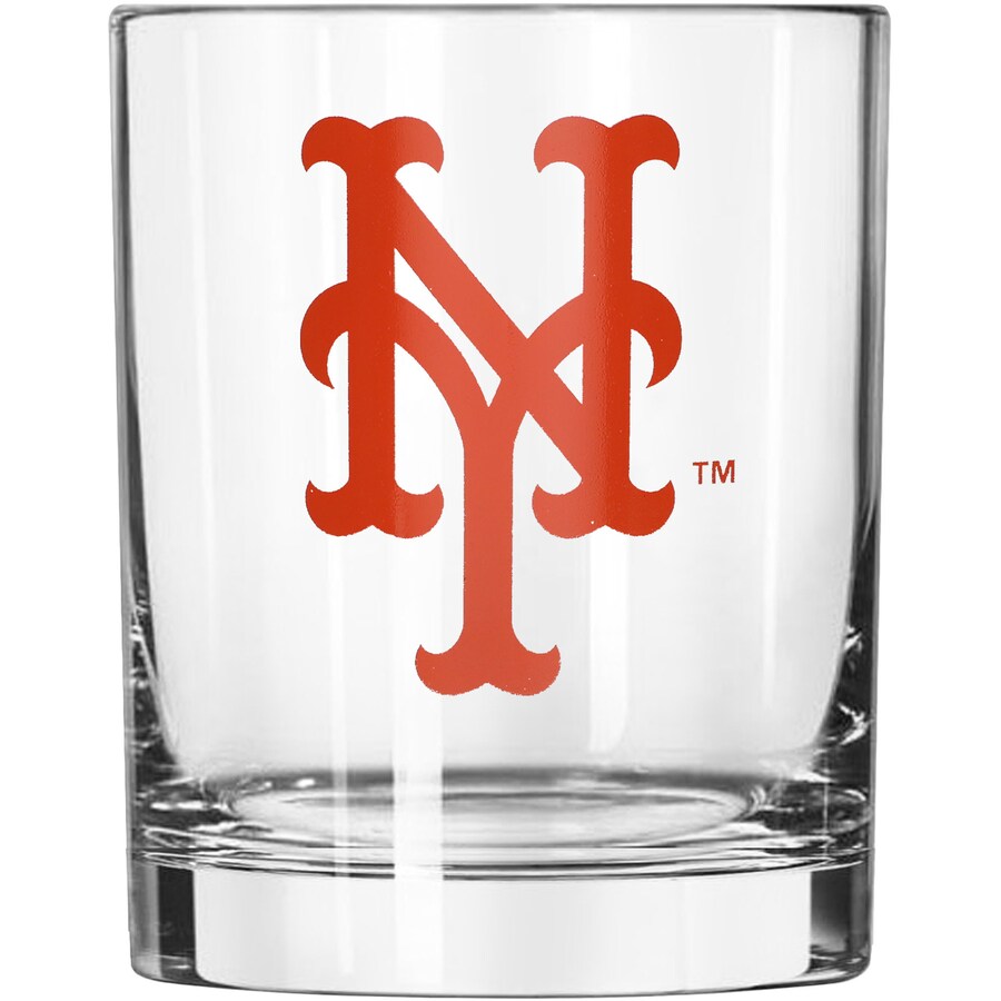 New York Mets 14oz. Game Day Rocks Glass