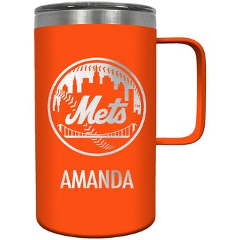 New York Mets 18oz. Personalized Hustle Mug