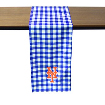 New York Mets Buffalo Check Table Runner