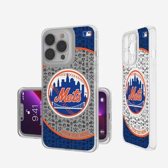 New York Mets Circle Design iPhone Clear Case