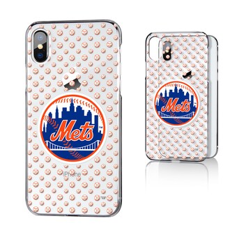 New York Mets iPhone X/Xs Clear Case