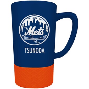 New York Mets Team Logo 16oz. Personalized Laser Etched Jump Mug