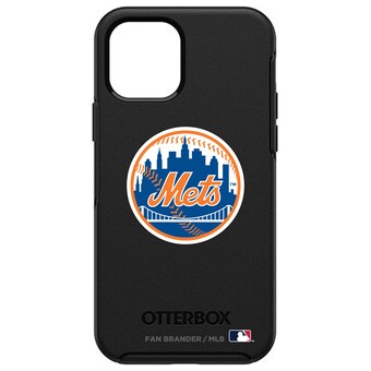 New York Mets OtterBox Black Primary Logo Symmetry Case