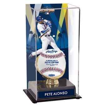 New York Mets Pete Alonso Fanatics Authentic 2022 MLB All-Star Game Gold Glove Display Case with Image