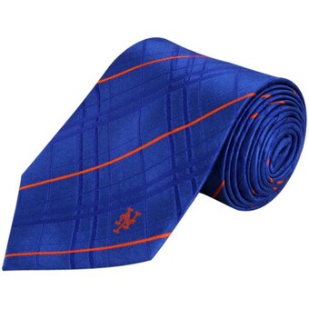 New York Mets Royal Oxford Woven Tie