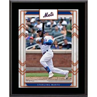 New York Mets Starling Marte Fanatics Authentic Framed 10.5" x 13" Sublimated Player Plaque