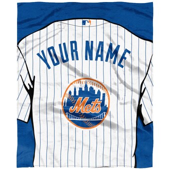 New York Mets The Northwest Company 50'' x 60'' Personalized Silk Touch Throw
