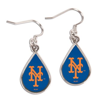 New York Mets WinCraft Tear Drop Dangle Earrings