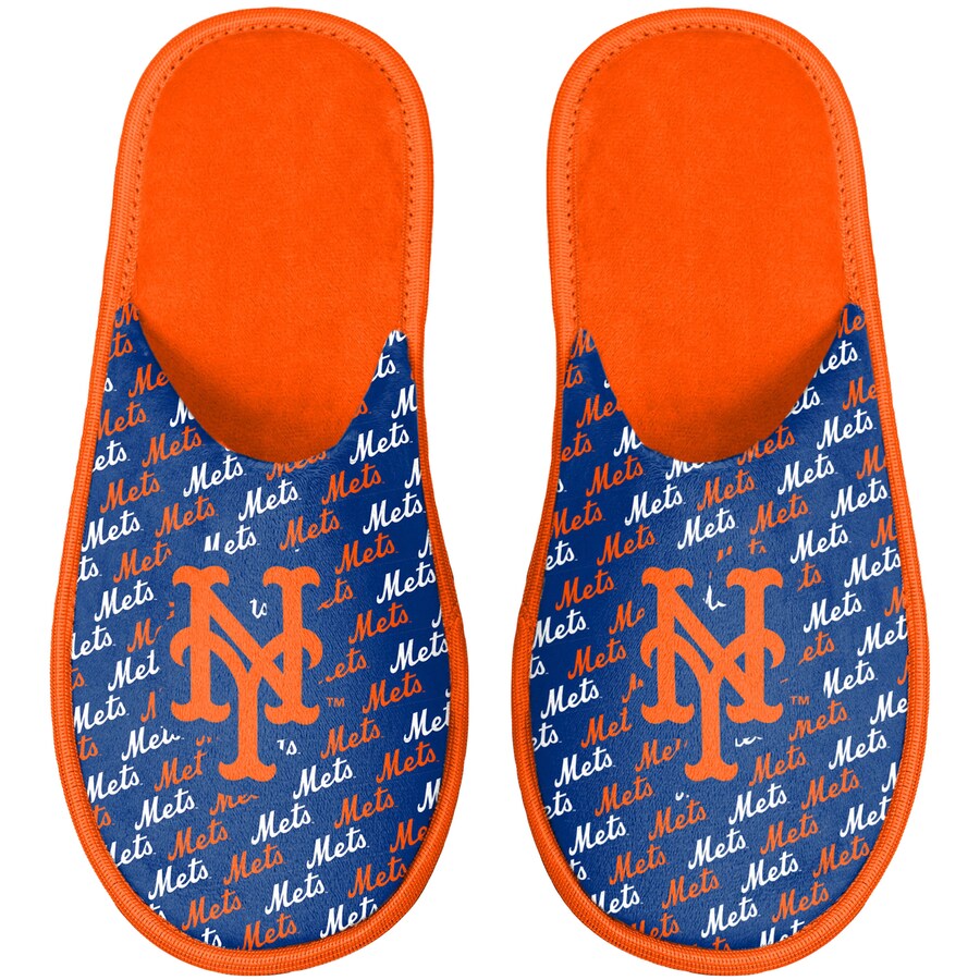 Youth New York Mets FOCO Team Scuff Slippers