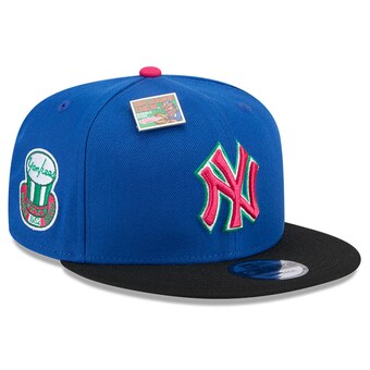 New York Yankees New Era Watermelon Big League Chew Flavor Pack 9FIFTY Snapback Hat - Royal/ Black