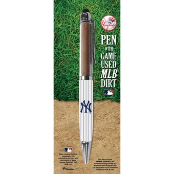 New York Yankees Fanatics Authentic Executive Pen with Game-Used Dirt - NY Logo