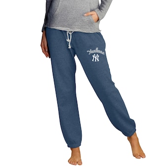 Women's New York Yankees Concepts Sport Navy Mainstream Knit Jogger Pants