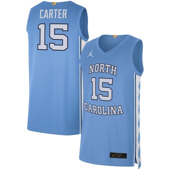 Vince Carter North Carolina Tar Heels Jordan Brand Alumni Limited Basketball Jersey - Carolina Blue