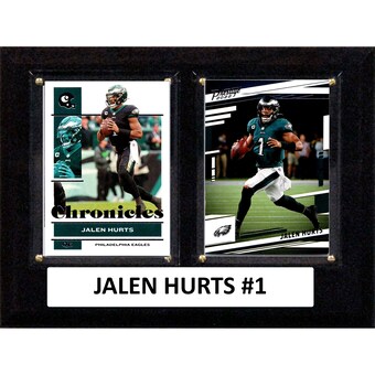 Jalen Hurts Philadelphia Eagles 6" x 8" Trading Card Plaque