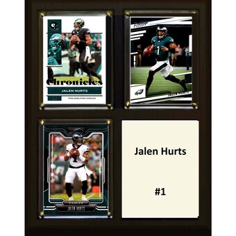 Jalen Hurts Philadelphia Eagles 8" x 10" Trading Card Plaque