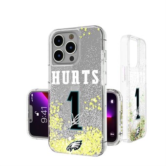 Keyscaper Jalen Hurts Philadelphia Eagles iPhone Glitter Phone Case