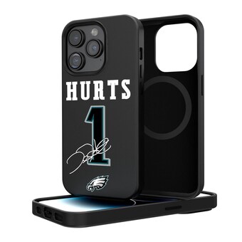 Keyscaper Jalen Hurts Philadelphia Eagles iPhone Magnetic Bump Case