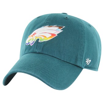 Men's Philadelphia Eagles '47 Midnight Green Pride Clean Up Adjustable Hat