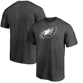 Men's Philadelphia Eagles Fanatics Heathered Charcoal Primary Logo Team T-Shirt