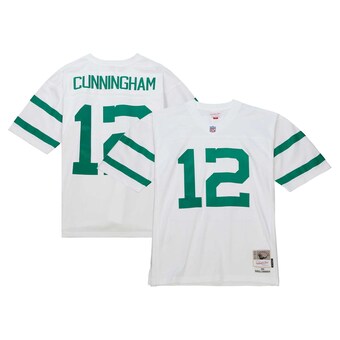 Men's Philadelphia Eagles Randall Cunningham Mitchell & Ness White Legacy Replica Jersey