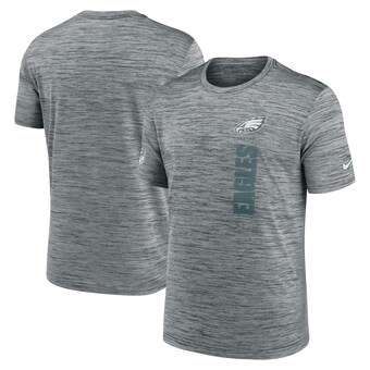 Men's Philadelphia Eagles Nike Gray 2024 Sideline Velocity Performance T-Shirt