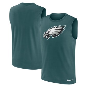 Men's Philadelphia Eagles Nike Midnight Green Blitz Legend Muscle Tank Top