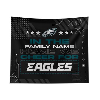 Pegasus Philadelphia Eagles 51" x 60" We Cheer For Personalized Wall Tapestry