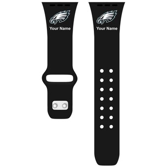 Philadelphia Eagles 38/40/41mm Personalized Silicone Apple Watch Band