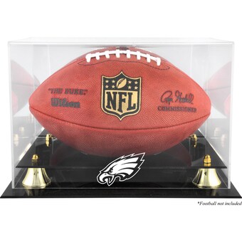 Philadelphia Eagles Fanatics Authentic Golden Classic Team Logo Football Display Case