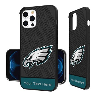 Philadelphia Eagles Personalized EndZone Plus Design iPhone Bump Case