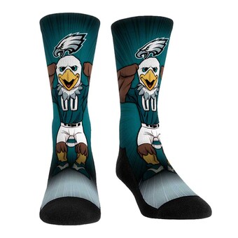 Philadelphia Eagles Rock Em Socks Mascot Pump Up Crew Socks