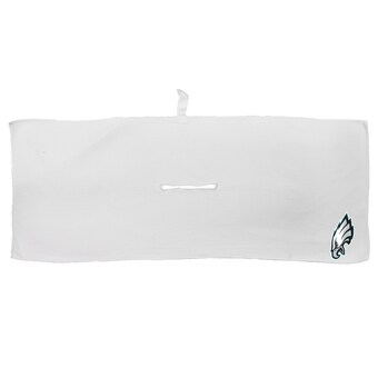 White Philadelphia Eagles 16'' x 40'' Microfiber Golf Towel